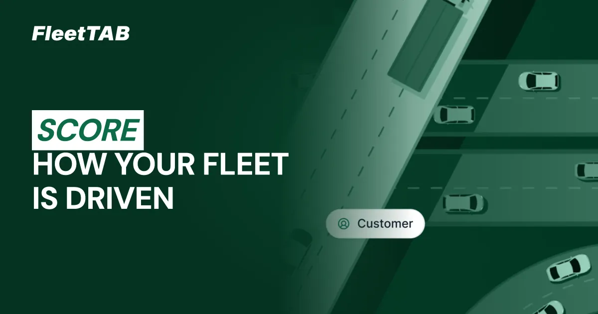 Scoring how a Wialon fleet is driven from eco-driving criteria