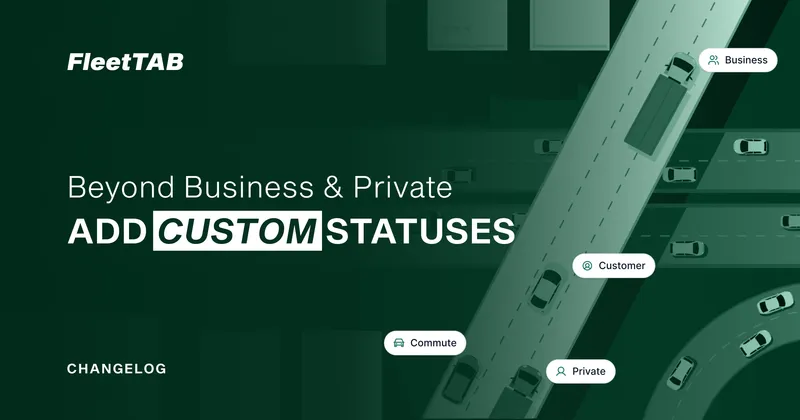 FleetTAB custom trip statuses for Wialon trips